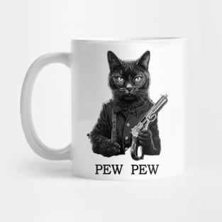 Cat pew pew Mug